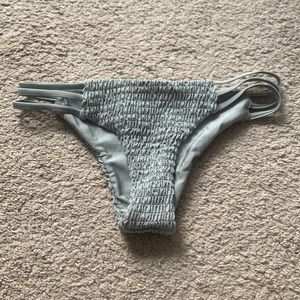 gray bikini bottoms